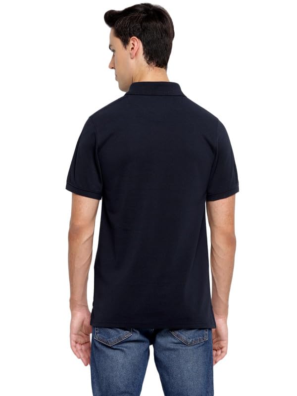 Image of AMERICAN CREW Polo Collar T-Shirt for Men with Pocket