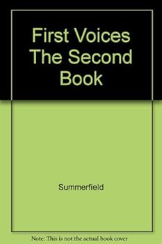 Hardcover First Voices The Second Book