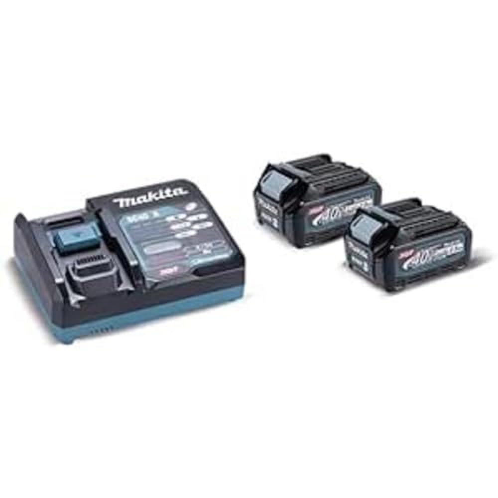 Kit de baterías 40VMAX 2.5AH XGT BL4025x2 + DC40RA XGT Marca Makita