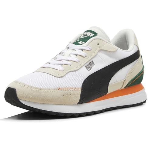 PUMA Mens Road Rider Sd Lace Up Sneakers Shoes Casual - White2