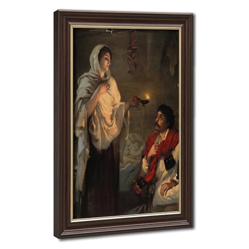 Toile Florence Nightingale décoration murale pour bureau infirmière