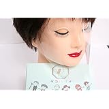 デコハリナ フェイスシールド 顔に髪の毛がかからない美容施術ヘアカット保護 前髪カット 訪問理美容 (1箱100シート入）