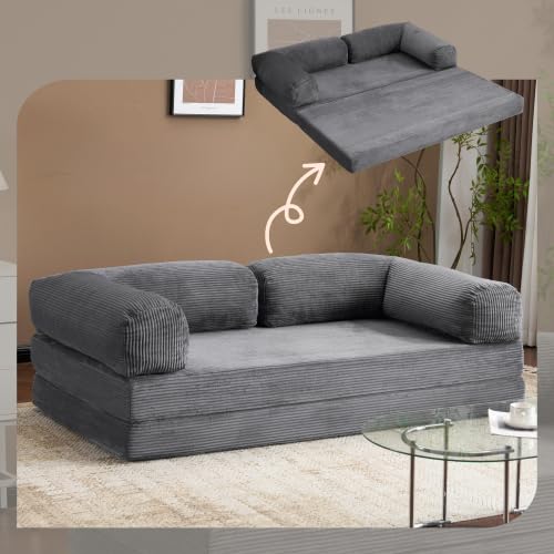 ソファベッド 組立て不要 二人掛け 三人掛け フロアソファ コンパクト ローソフ 2人掛けソファ ソファーベッド 2Pソファ 2WAY ソファ ファブリック