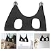 Abaodam Pet Grooming Hammock for Cats and Dogs Space-Saving Sling for Nail Trimming and Grooming Versatile Design for Animals Easy to Walls Doors