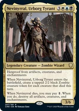 Magic The Gathering - Nevinyrral, Urborg Tyrant - Commander Legends