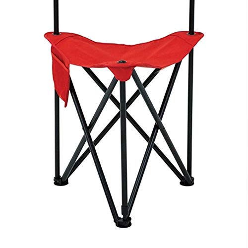 Eskimo® XL Folding Ice Chair, Portable Chairs, Red/Black, 27613