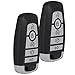 KEYALL 2 Pack 5 buttons Remote Control Car Key Fob 2018-2020 Fit for Ford Edge 2.0L,2018-2020 Fit for Ford Edge 2.7L M3N-A2C93142600,M3NA2C931426,5929500