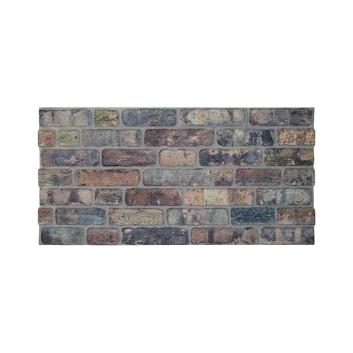 Izodekor - Panneaux muraux 3D en polystyrène imitation pierre - Pour cuisine, salle de bains, balcon, chambre à coucher, salon, mur arrière de cuisine et terrasse - Vieille rue