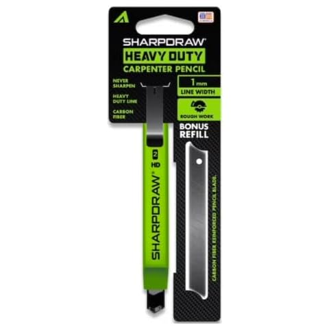 Sharpdraw-HD Carpenter Pencil w/ Refill Cover