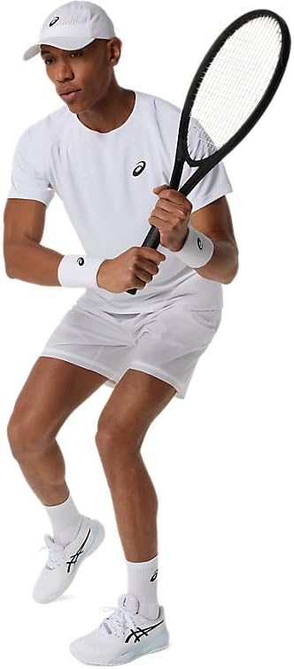 ASICS Men's Match Short Sleeve TOP Tennis Apparel