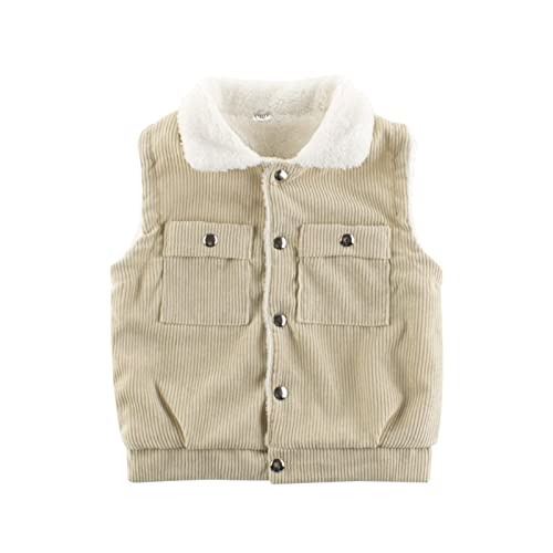 Toddler Vests Kids Jacket Toddler Boys Girls Winter Sleeveless Coats Outwear Warm Coat Vest Jacket Baby