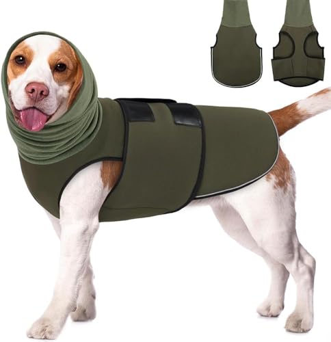 Toeecy Abrigo Impermeable para Perros Talla M