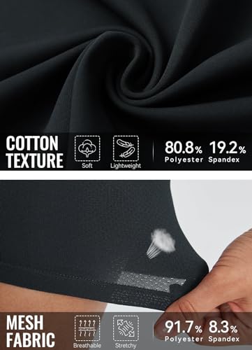 BALEAF Saias femininas de golfe de 50,8 cm na altura do joelho, atlético, modesto, longo, casual, bo