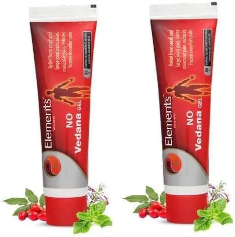 AWL Wellenss no vedana pain relief gel, 100gm (pack of 2) Suitable for Back Pain, Muscle Pain, Joint Pain, Knee Pain