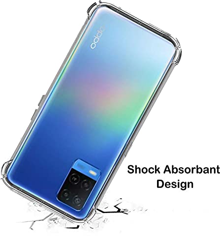 Image of Soft Flexible Silicone Back Cover Compatible with Oppo A54