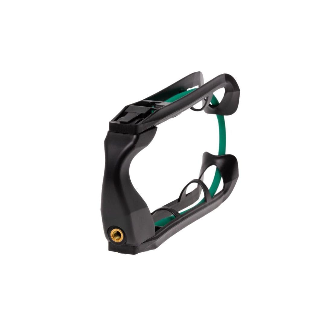 YAK Archery Pedago Grip Trainer pour archers – Appareil d'entraînement innovant avec bandes élastiques variables et poids supplémentaire de 270 g