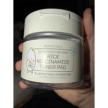 Bonnyhill Rice Niacinamide Facial Toner Pads