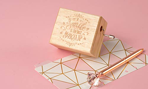image for Noland You are My Sunshine Music Box, Laser Engraved Wooden Musical Bo