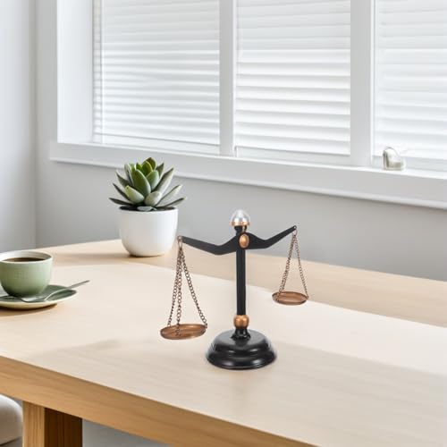 Balance de table rétro en métal cadeau idéal pour décoration de bureau rustique