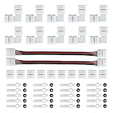 led stripe verbinder geht nicht ✅【10 x L-Form Eckverbinder】: Geeignet für 90 Grad rechtwinklige, Einfach die Lichtleiste in den Stecker einstecken und die Abdeckung festklemmen.