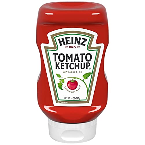 Image of Heinz, Tomato Ketchup, 14oz Squeeze Bottle (Pack of 2)