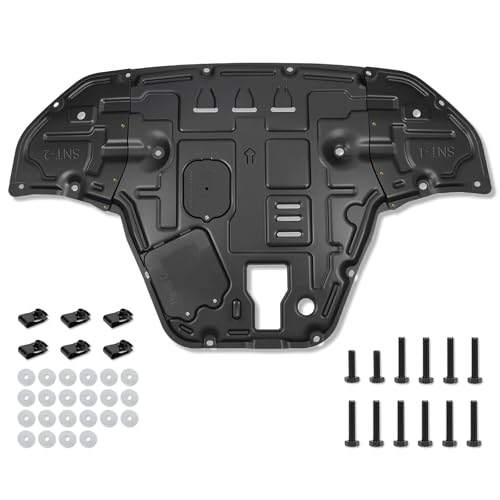 Aumtoni Front Lower Engine Splash Shield with Screw Compatible with Hyundai Sonata 2020 2021 2022 1.6L 2.0L 2.5L Under Car Case Guard Lower Cover Board Mud Flaps