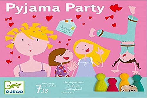 Preisvergleich Produktbild DJECO Aktionspiele und Reflexionsspiele, Pyjama Party, Mehrfarbig, 15
