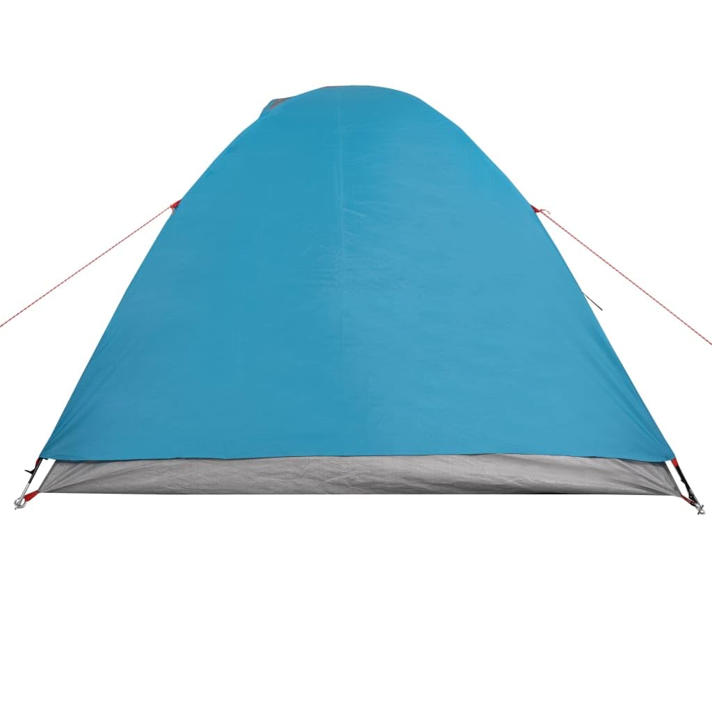 LAPOOH Namiot kempingowy 2 osoby niebieski 264 x 210 x 125 cm 185T tafta, namiot kempingowy, namiot rodzinny, wodoodporny, schronienie zewnętrzne (SPU: 94332)