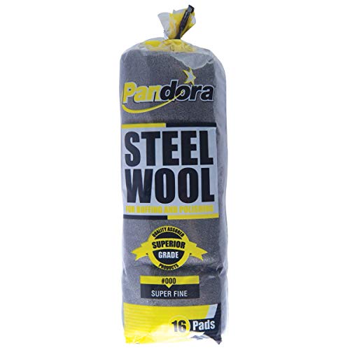 Pandora Steel Wool (16 Pads, 000 Super Fine)