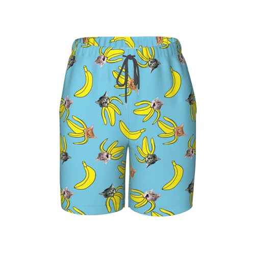 Gianlaima Boys Board Shorts, Beach Swimwear, Swim Shorts Trunks, Swimming Pants for Teens Boy