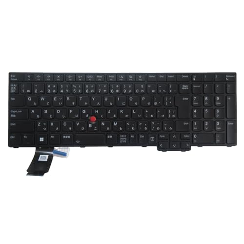 �m�[�g�p�\�R���L�[�{�[�h�ɓK������ Lenovo Thinkpad L16 Gen 1 T16 Gen 3 ���{�� 5N21M40003 5N21M40204 5N21M39709 �o�b�N���C�g�t�� AI�{�^���Ȃ� ��