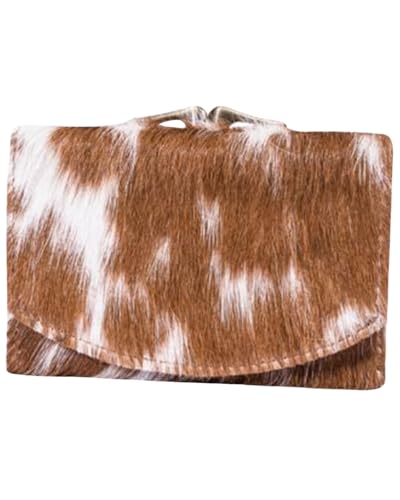 Myra Bag Women's Innovation Hair-On Wallet Brown One Size