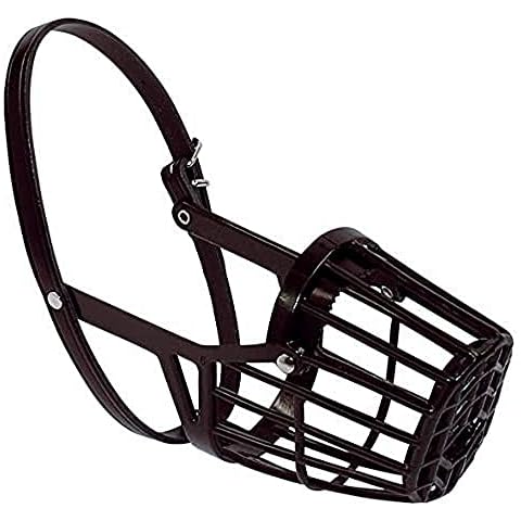 Arppe Black Plastic Muzzle Basket, Size 10 Cover