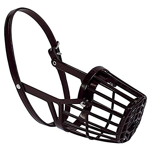 Arppe 1810010809 Bozal Cesta Plástico, Talla 8, Negro