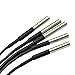 V TELESKY DS18B20 Temperature 6.6Ft Sensor Waterproof Temperature Sensor with Digital Thermal Stainless Steel Tube Probe for arduino 5 Pcs