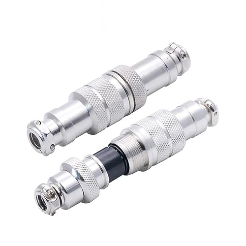 Prise d'aviation GX12 6 broches mâle femelle et connecteur circulaire de diamètre 12mm pour châssis