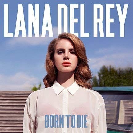 Album Cover Poster Lana DEL Rey: Born to DIE 12x18 inch zolto Poster