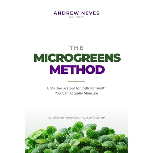 The Microgreens Method Audiolibro Por Andrew Neves arte de portada