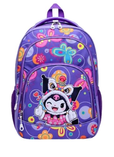 Image of Stylbase Kid School Backpack Bag for Girls and Boys | Ideal School Picnic Travel & Travelling Bag |17 Inches 4 Compartments, Water-Resistant Multipurpose for Kids