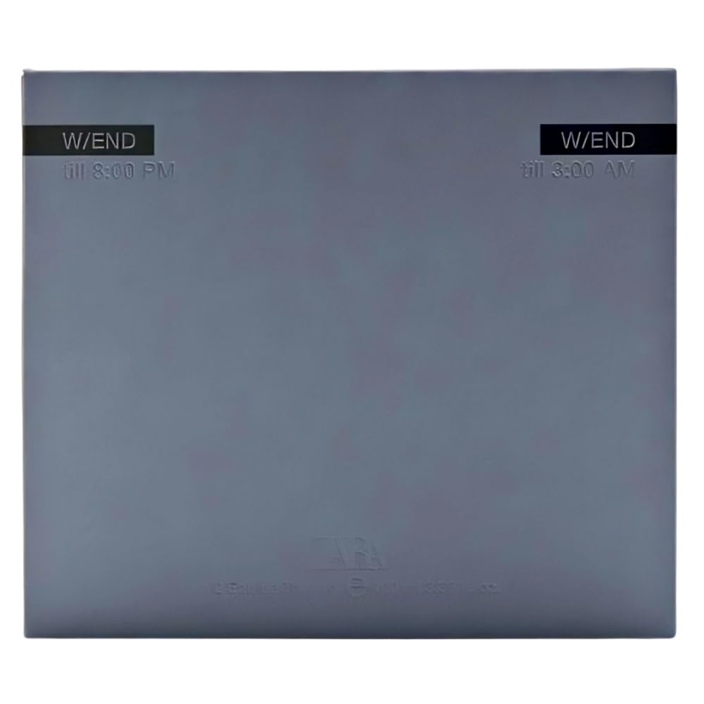 Zara W/End Till 8:00PM + W/End Till 3:00AM Eau de Toilette Set for Men Cologne Spray 2x100ml (3.4 fl. oz.)