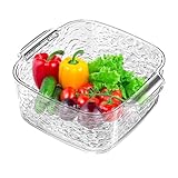 Langlebig und : Hergestellt aus hochwertigen ABS- und PET-Materialien, ist diese Siebschale robust und sorgt für ein langlebiges Küchenwerkzeug, das Verformungen widersteht.