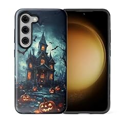 Halloween Haunted House Pumpkins Bats