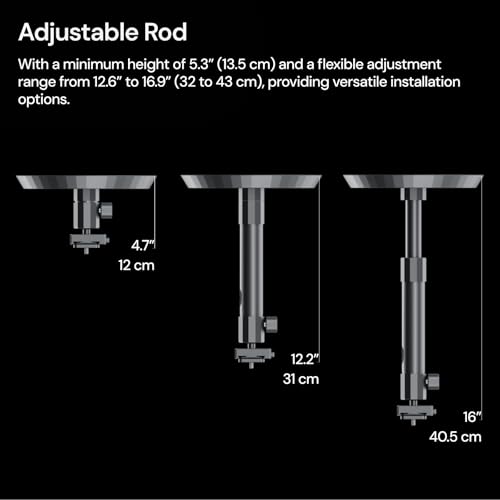 Valerion Projektor-Deckenhalterung, kompatibel VisionMaster/StreamMaster-Serie