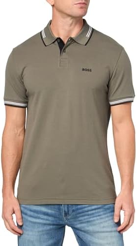BOSS Men's Paul Modern Essential Polo