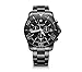 Produktbild Victorinox Herren-Uhr Maverick Chrono Black Edition, Herren-Armbanduhr, analog, Quarz, Wasserdicht bis 100 m, Gehäuse-Ø 43 mm, Armband 22 mm, 180 g, Schwarz