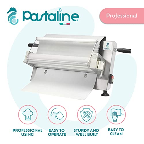 Pastaline Electric Dough Sheeter Machine - Maxi Sfogly Nsf Pasta Roller Machine For Icing, Marzipan And Puff Pastry | Easy Install Dough Sheeter Machine For Home Or Commercial Kitchens #TOP1
