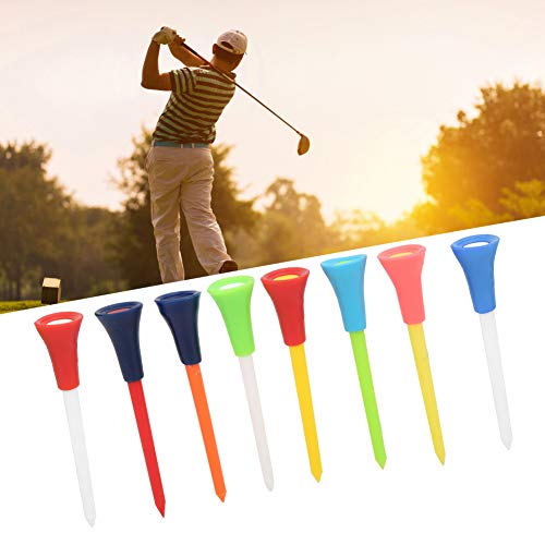 Golf-tee-50PCS-Plastic-Plastic-Golf-Tees-Long-Tees-83Mm-Mixed-Colors-Golf-Training