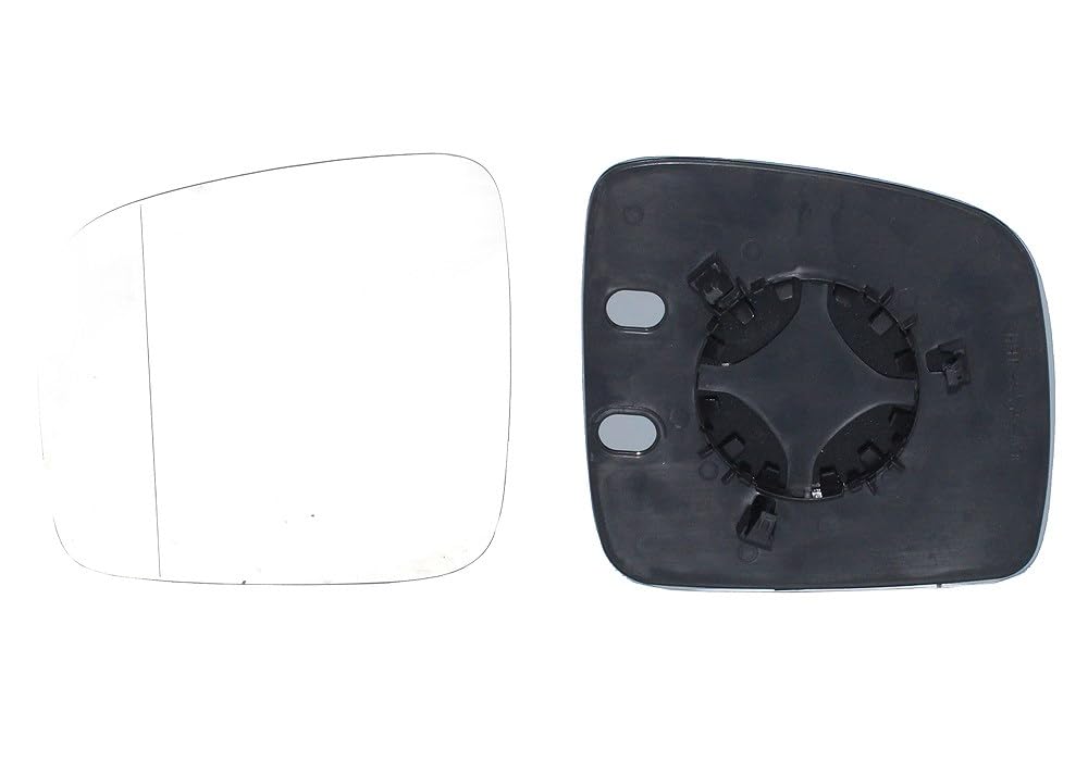 Mirror insert glass Left Aspherical 6401985 ALKAR for VW CADDY III Box Body/MPV