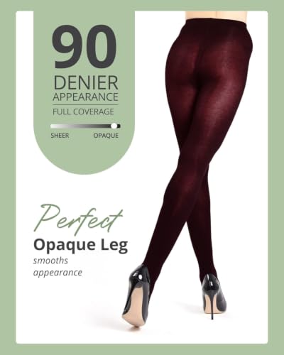 Image of MeMoi Brooklyn Flat Knit Sweater Tights for Women, Cotton Blend XS-6X