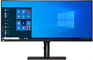 Lenovo ThinkVision P40w-20 39.7" 5K2K WUHD Curved Screen WLED LCD Monitor - 21:9 - Raven Black - 40" Class - in-Plane Switching (IPS) Technology - 5120 x 2160-1.07 Billion Colors - 300 Nit